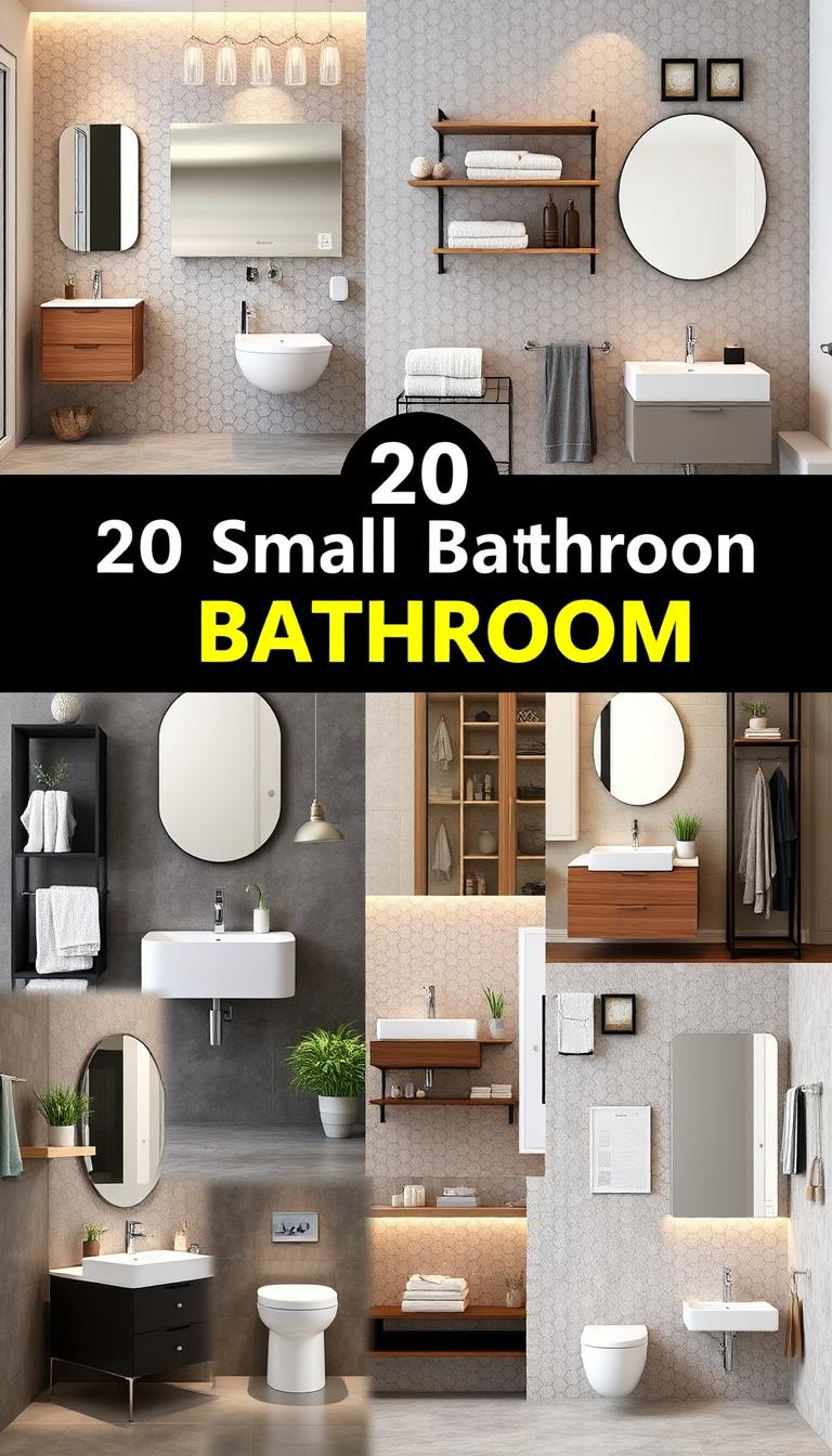 20 small bathroom decor ideas