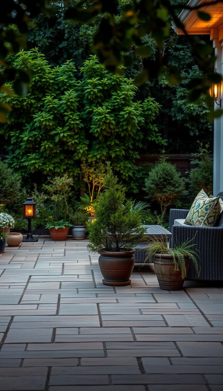 Patio ideas with paver