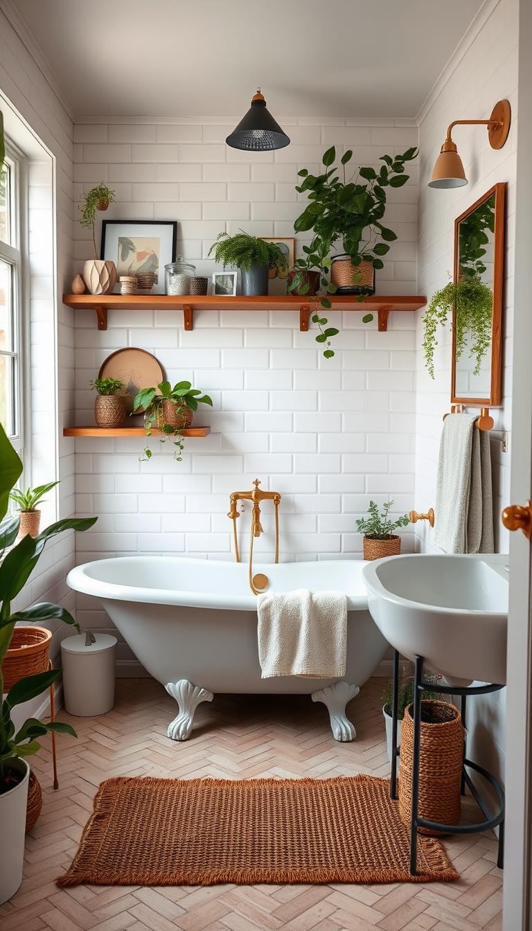 bathroom decor ideas for renters