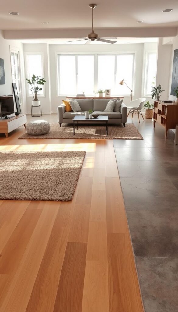 flooring options for open concept designs flooring options for open concept designs