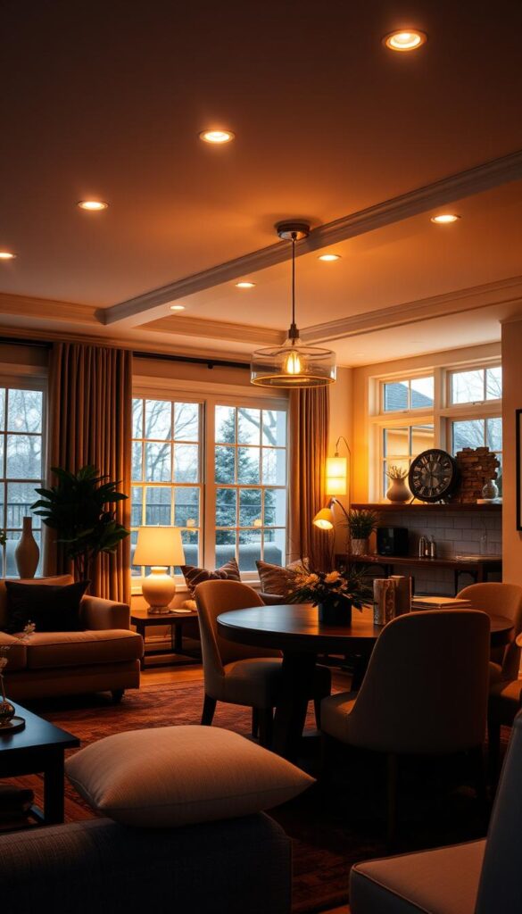 lighting solutions for living room with dining area lighting solutions for living room with dining area