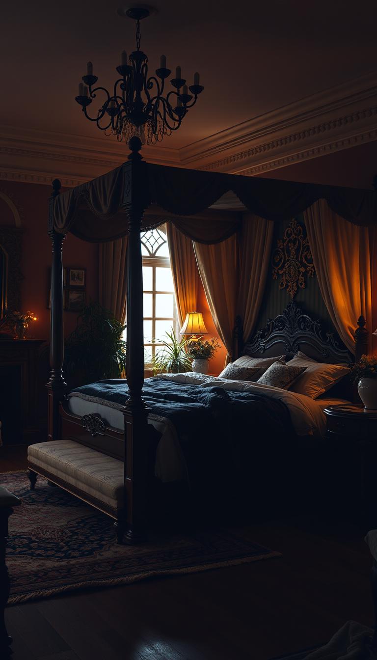 moody bedroom inspiration