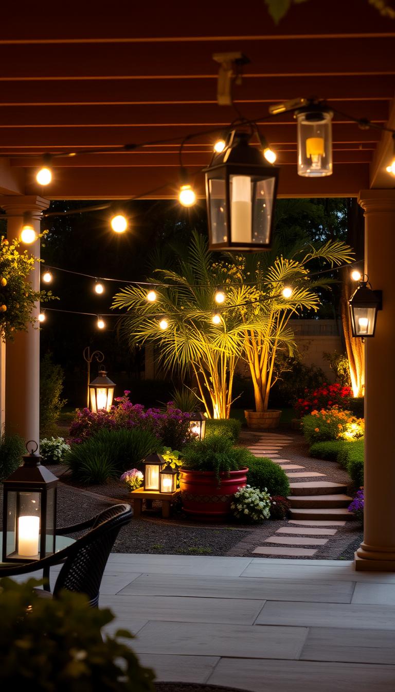patio lighting ideas