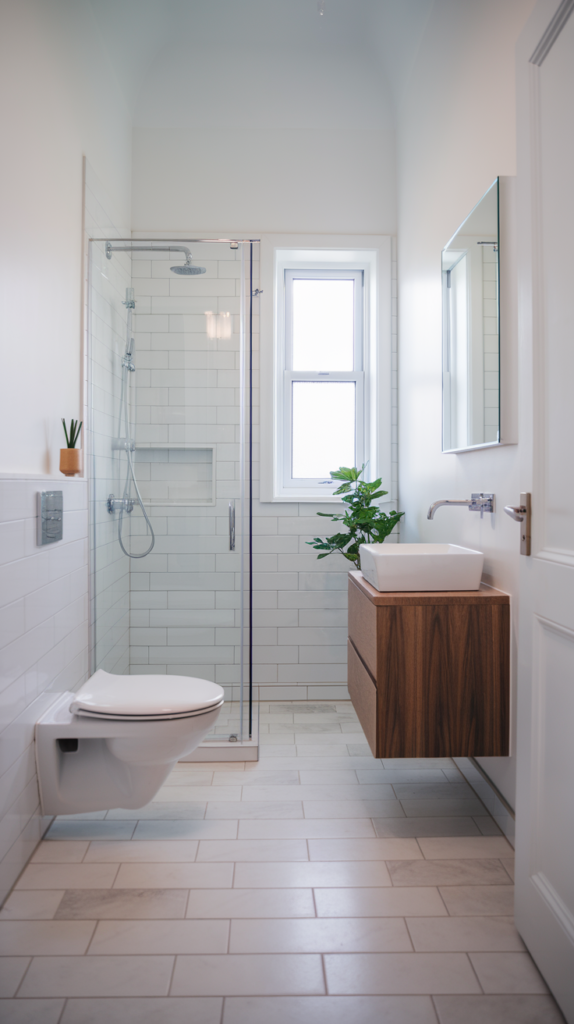 small bathroom design tips