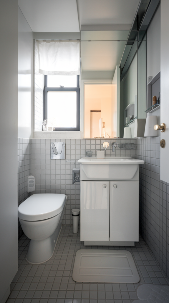 maximizing bathroom space