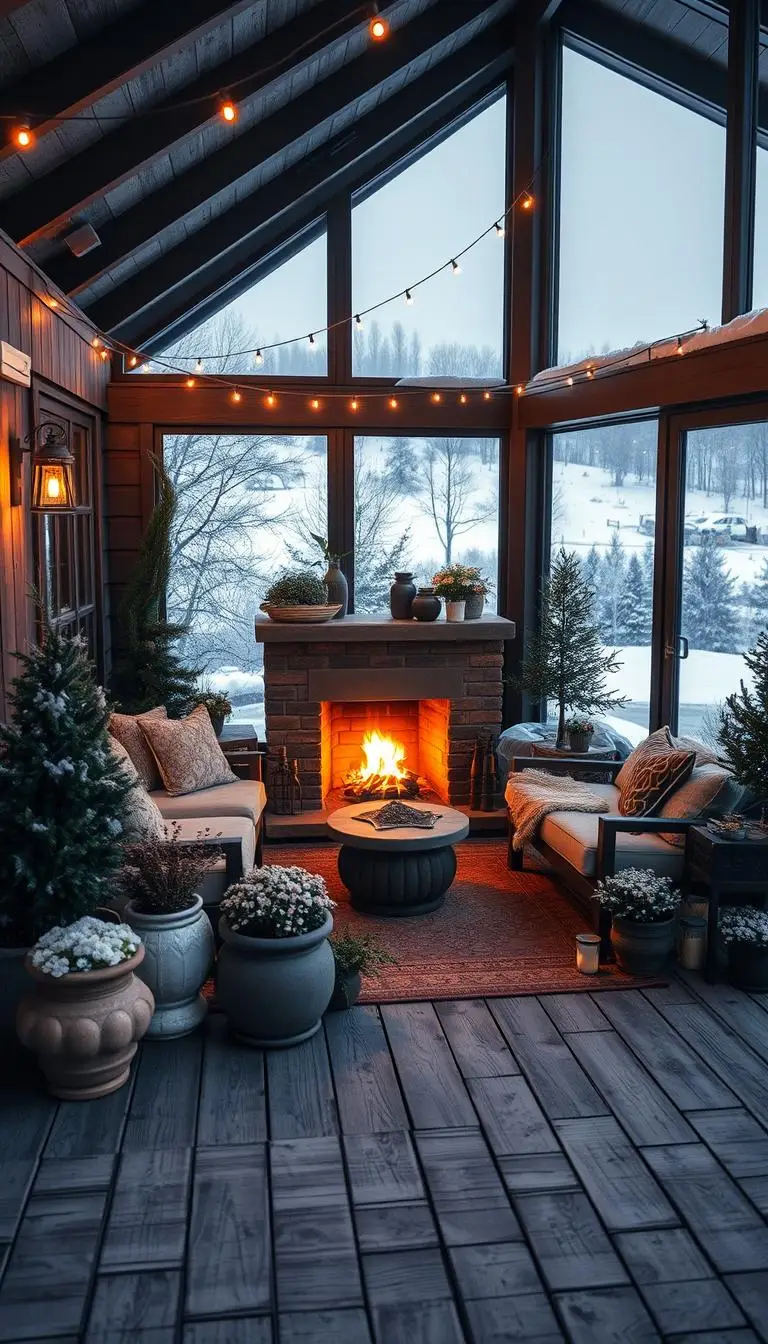 winter patio ideas